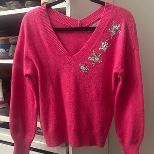 Loft sweater with stars
